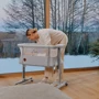 Ліжко Lionelo Aurora Beige Sand (LO-AURORA BEIGE SAND): Колеса 4 колеса
