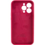 Чохол для iPhone Mobile Case Silicone Case Full Camera Protective Rose Red для iPhone 15 Pro Max: Колір розовый