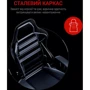 Кресло игровое Anda Seat Luna Color Size L Black/Red PVC фото 17