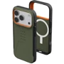 Чехол для iPhone Urban Armor Gear UAG Civilian Magsafe Olive/Orange (114545117297) for iPhone 17 Pro