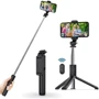 XO SS09 Multifunctional Remote Control Selfie Stick Black