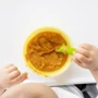 Детская миска Olababy Lemon с крышкой желтый (60511): Количество предметов 1