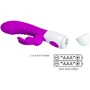 Вибромассажер для стимуляции точки G и клитора LYBAILE Pretty Love Naughty Bunny Purple (BW-500071)