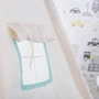 Детская палатка Springos Tipi XXL вигвам бело-мятная (TIP04)
