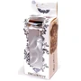 Анальная пробка Boss Series - Jewellery Silver PLUG Black S (BS6400013)