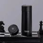 Термос Fissman 390 мл черный (9866): Материал колбы нержавеющая сталь