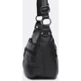 Женская сумка через плечо Borsa Leather черная (K1105-black): Страна производитель Тайвань