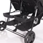 Коляска для двойни Lorelli TWIN (black) фото 8