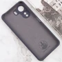 Аксессуар для смартфона Lakshmi Premium Silicone Case with Logo Full Camera Dark Gray for Xiaomi Redmi 13C / Poco C65: Тип накладка на заднюю часть