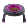 Миска одинарная Dexas Single Elevated Feeder-LG на складной подставке маленькая 360 мл розовая (dx30692): Материал Пластик