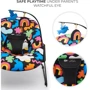 Шезлонг-качалка Kinderkraft Calmee Happy Shapes (KBCALM00HAP0000) фото 9
