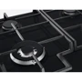 Варочная поверхность газовая Zanussi GPZ363SB: Расположение панели спереди