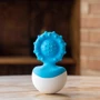 Прорізувач-неваляшка Fat Brain Toys dimpl wobl блакитний (F2174ML): Колір голубой