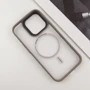 Чехол для iPhone Blueo Skin Friendly Frosted with MagSafe Grey for iPhone 16 Pro Max: Материалы поликарбонат и полиуретан