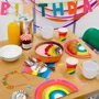 Сервировка стола Одноразовые тарелкиTalking Tables Радуга 12 шт (RAIN-PLATE-RAIN) фото 3