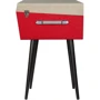 Виниловый проигрыватель Crosley Bermuda (Red): Привод ременной