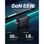 Зарядное устройство Ugreen USB-C Wall Charger GaN CD217 65W Black (70817): Особенности Power Delivery (PD), USB-C, Быстрая зарядка