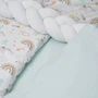 Набор для детской кроватки Twins Rainbow ментол 4073-TR-14