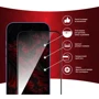 Защитное стекло для iPhone Intaleo Tempered Glass Full Glue Black for iPhone 16: Цвет черный