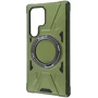 Чехол для телефонов WAVE Iron Grip with Magnetic Ring Dark Green for Samsung S928 Galaxy S24 Ultra