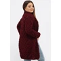 Кардиган 1 For You LOLO VKKB008 54-56 бордовый: Страна производитель Украина
