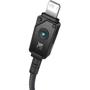 Кабель Baseus USB Cable to Lightning Unbreakable Series Fast Charging 2.4A 1m Black (P10355802111-00): Длина 1 м
