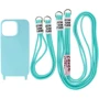 Чехол для iPhone TPU Case two straps California Marine Green for iPhone 12 Pro Max