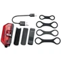 Мигалка задняя диод Topeak RedLite Aero USB 1W 55люм 3 диоды 4 функц черный (TMS083)