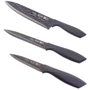 Набор кухонных ножей Krauff Black Edition 29-305-150 3 пр (28156)