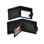 Чоловіче портмоне Sergio Torretti чорне (9824 black): Формат гаманця Вертикальный