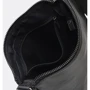 Мужская сумка планшет Borsa Leather черная (K1608-black): Фактура Матовая, Зернистая