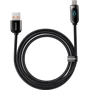 Кабель Baseus USB Cable to USB-C Display Fast Charging 1m Black (CATSK-01)