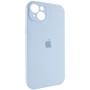 Чехол для iPhone Mobile Case Silicone Case Full Camera Protective Sweet Blue for iPhone 15: Цвет голубой