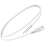 Кабель Baseus USB Cable to Lightning Tough 1m White (CALZY-B02) фото 3