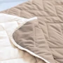 Покривало Sonex Bora Bora двостороннє 220x240 см + наволочка 50x70 см (2 шт.) коричневий/бежевий (SO102397)