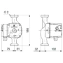 Циркуляционный насос GRUNDFOS UPS 32-70 180: Тип отопительные насосы