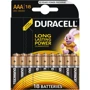 Батарейки Duracell Basic AAА алкалиновые LR03 18шт. (5000394107557)