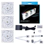 Кулер Lian Li Uni Fan TL 120 White 3-Pack (G99.12TL3W.00): Разъем 4pin