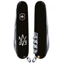 Мультитул Victorinox Spartan Ukraine 91мм/12 функцій/чорний /Трезубець ЗСУ (1.3603.3_T0390u): Тип мини-мультитул