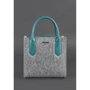 Женская сумка тоут BlankNote Blackwood серая (BN-BAG-28-felt-tiffany)