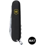 Мультитул Victorinox CLIMBER MAT черный матовый лак с желт. лого (Vx13703.3_M0008p): Количество функций 14