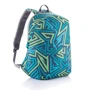 Городской рюкзак XD Design Bobby Soft'' Art Abstract (P705.865): Цвет голубой