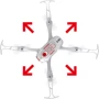 Квадрокоптер SYMA X22SW с 2,4 Ггц управлением и FPV-камерой (14,4 cм): Радиус действия 25 м