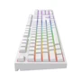 Клавиатура Dark Project One KD104A White PBT Gateron Mechanical Yellow (DPO-KD-104A-100100-GYL): Количество клавиш 104