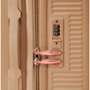 Чемодан Semi Line 24" (M) Gold золотой (T5663-4): Застежка Молния