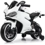 Детский электромотоцикл Bambi Racer Ducati белый (M 4104EL-1)
