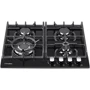 Варочная поверхность газовая Pyramida PFE 643 Black Luxe: Расположение панели Фронтальное