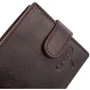 Чоловіче портмоне Buffalo Wild коричневе (DNK-N1189L-HP-rust): Формат гаманця вертикальний