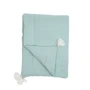 Плед Twins mint 120x90 см муслиновый утеплённый ментоловый (1610-PMУ-14)