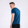 Спортивна футболка Peak FW691381-BLU S синя з принтом: Склад Спандекс, бавовна